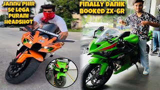 ⁠Phir se li Headshot Motovloggerjannustunts  Finally DANIKRAJPUT booked ZX6R🤞 [upl. by Aelgna]