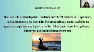 El Vitalismo  El problema de la vida [upl. by Dino]