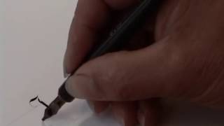 La calligraphie française  Tutoriel [upl. by Jer455]