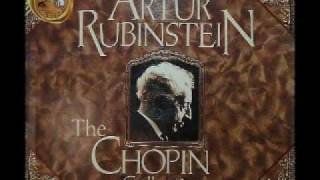 Arthur Rubinstein  Chopin Fantaisie in F Minor Op 49 1 [upl. by Arondel]