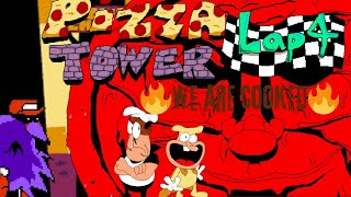 Pizza Tower Lappingbut 2 PLAYERS Gone horribly wrong [upl. by Clay622]