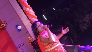 KHUSHBOO UTTAM LIVE  BHABHUA MAHOTSAV  BHOJPURI STAGE SHOW Palang Kare Choye Choye [upl. by Liagabba]