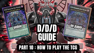 YuGiOh DDD Beginners Guide Part 10 How to Play the TCG  Master Duel  TCG [upl. by Badger]