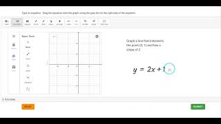 Graphing in Graspable Math [upl. by Aibat]