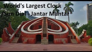 Ancient India  Worlds largest Clock Sun dial  Jantar Mantar [upl. by Akema967]