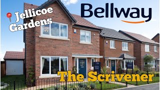 Touring The Scrivener  A New Build 4 Bedroom Home by Bellway Homes in Moreton Wirral UK [upl. by Gerbold]