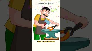 Make a horseshoe 🧲 Dop 2 shortsviral horse gameplay [upl. by Ahsyt]