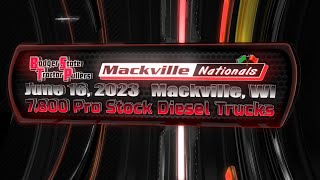 2023 BSTP Mackville Nationals 7800 Pro Stock Diesel Trucks Friday Night [upl. by Lennahc]