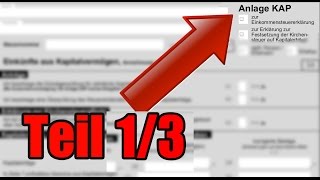 Freistellungsauftrag vergessen Mit Anlage KAP zu viel gezahlte Steuern zurückfordern [upl. by Jasmine]