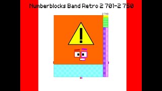 Numberblocks Band Retro 2 7012 750 REMAKE [upl. by Eisaj649]