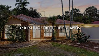 32 Riesling Street Thornlands [upl. by Haldan]