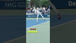 Sasnovich came to win 1 Tennis Star reel short reel live skills shorts sports stream [upl. by Xuagram46]