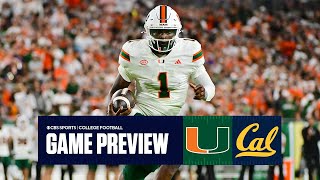 College Football Week 6 No 8 Miami at Cal Game preview Experts share their predictions [upl. by Pang]