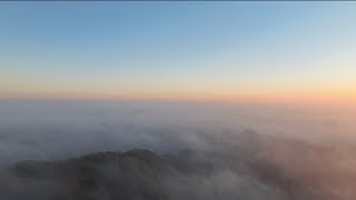 DJI NEO first flight above the fog in the Netherlands 4K [upl. by Cahn]