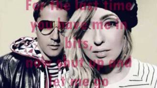 The Ting Tings  Shut Up amp Let Me Go Lyrics HQ [upl. by Guadalupe312]