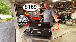 Review Of A Very Affordable Portable Pellet Smoker for Only 16900  Country Smokers Pellet Grill [upl. by Clemens]