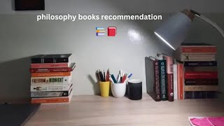 60 PHILOSOPHY BOOKS  book recommendations part 3 [upl. by Melas]