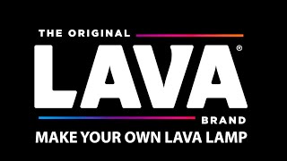 The Original Lava Brand  MakeYourOwn Lava Lamp  HowTo video  from Schylling [upl. by Ahsaenat]