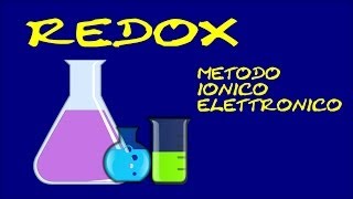 Bilanciamento di una redox mediante il metodo ionico elettronico  Video Scienze a Scuola [upl. by Zitah350]