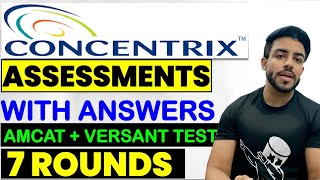 Concentrix Assessment Test  Answers  7 Sections [upl. by Rosabel]