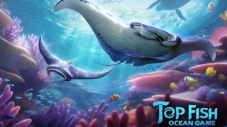 Top Fish Ocean Game  Gameplay Android [upl. by Maible]