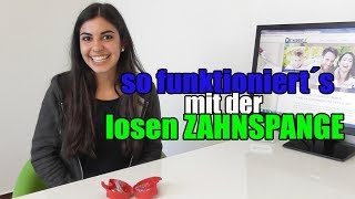 so funktioniert´s mit der losen ZAHNSPANGE  Orthodentix [upl. by Ykroc]