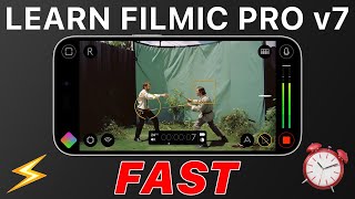 Learn Filmic Pro v7 in Under 7 Minutes ⚡️⏱️ Jumpstart Tutorial [upl. by Herates]