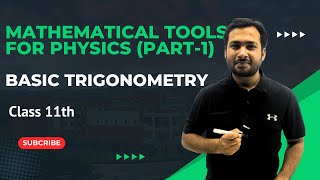 Mathematical Tools For Physics Part 1 for class 11  By Shahbaz Sir [upl. by Eidassac]