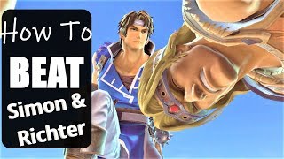 Super Smash Bros Ultimate  Simon Belmont Combos  Richter Guide [upl. by Adnaval186]