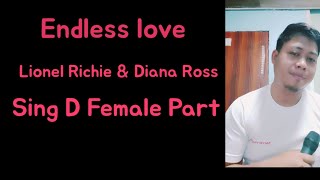 Endless love  Lionel Richie amp Diana Ross Karaoke for female only [upl. by Avuha]