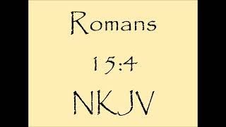 Romans 154 NKJV [upl. by Esilrac661]