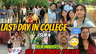 Sri aurobindo college Delhi university  Shivam vlogs [upl. by Renrut]