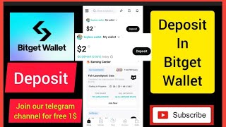 Bitget Wallet deposit  How to deposit in bitget Wallet  bitget Wallet me deposit kaise kren [upl. by Aitam]