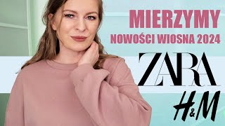 TO ZE MNĄ ZOSTAJE ZARA HampM MIERZYMY TRENDY WIOSNA 2024 [upl. by Mccready]