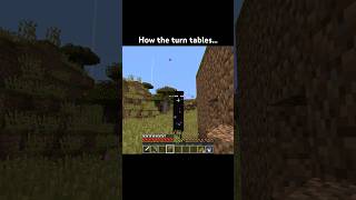 How the tables turn minecraft minecraftshorts minecraftmemes shorts funny memes gaming fyp [upl. by Benisch]