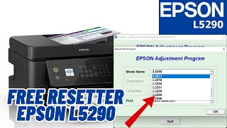 Resetter for Epson L5290 ecotank free download [upl. by Karlyn851]