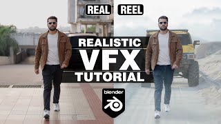 Blender VFX Full Tutorial l VFX Tutorial l After Effect [upl. by Nisen]