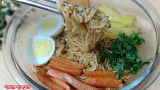 🍜 Korean Style Spicy Ramen Recipe।। 🔥 ঝাল ঝাল রামেন রেসিপি।। 🔥ramen recipe।। [upl. by Kaylee490]