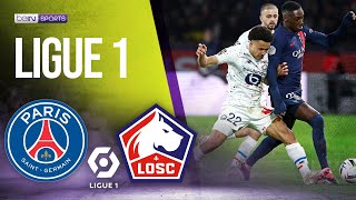 PSG vs Lille  LIGUE 1 HIGHLIGHTS  021024  beIN SPORTS USA [upl. by Atika]