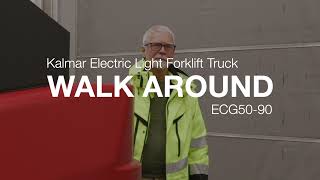 Kalmar Light Electric Forklift Walkaround [upl. by Borgeson847]