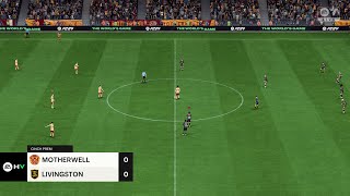 Motherwell vs Livingston 06072024 Club Friendlies EA FC 24 [upl. by Lawrenson]