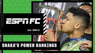 A MLS club and THREE other new clubs in Shakas Power Rankings 😳  ESPN FC [upl. by Cown585]