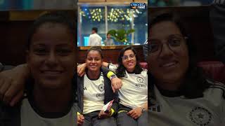 Smiles and Selfies Indian Women Cricketers Exciting Trip Begins  T20 World Cup 2024  shorts [upl. by Adolf306]