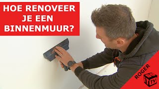 Hoe bereid je een beschadigde muur voor om te schilderen  Roger [upl. by Negaet]