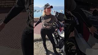 Lerici 10 Novembre 2024 con Honda Transalp 750 hondamotorcycles [upl. by Dieterich]