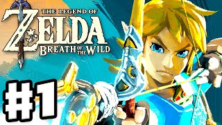 The Legend of Zelda Breath of the Wild  Gameplay Part 1  Link Awakens Nintendo Switch [upl. by Eiramanitsirhc]