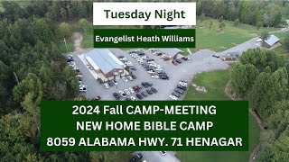 2024 Fall Camp Meeting Tuesday Night [upl. by Billye]