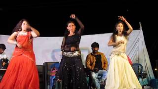 Taluku Taluku Chinnadi Song Beautiful Girls Dance Performance in Musical Night [upl. by Lurlene]