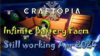 Craftopia  Infinite Battery Farm  Still Working in Seamless2024 [upl. by Salta]