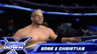 Christian amp Edge Entrance SmackDown vs RAW 2011 [upl. by Musette697]